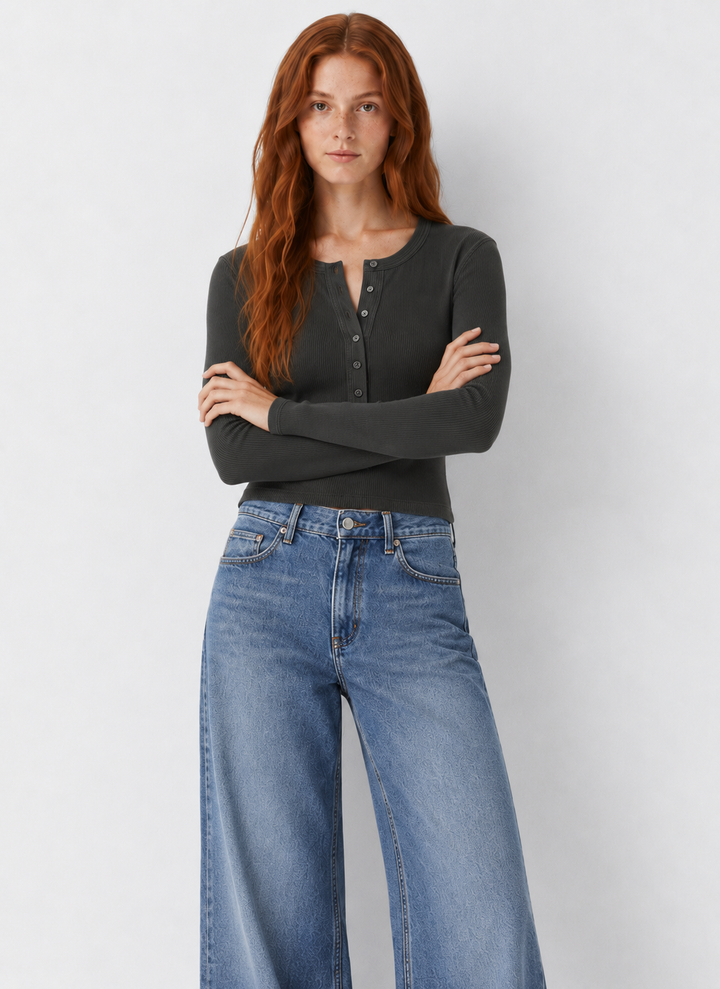 Dear John Edie Long Sleeve Top