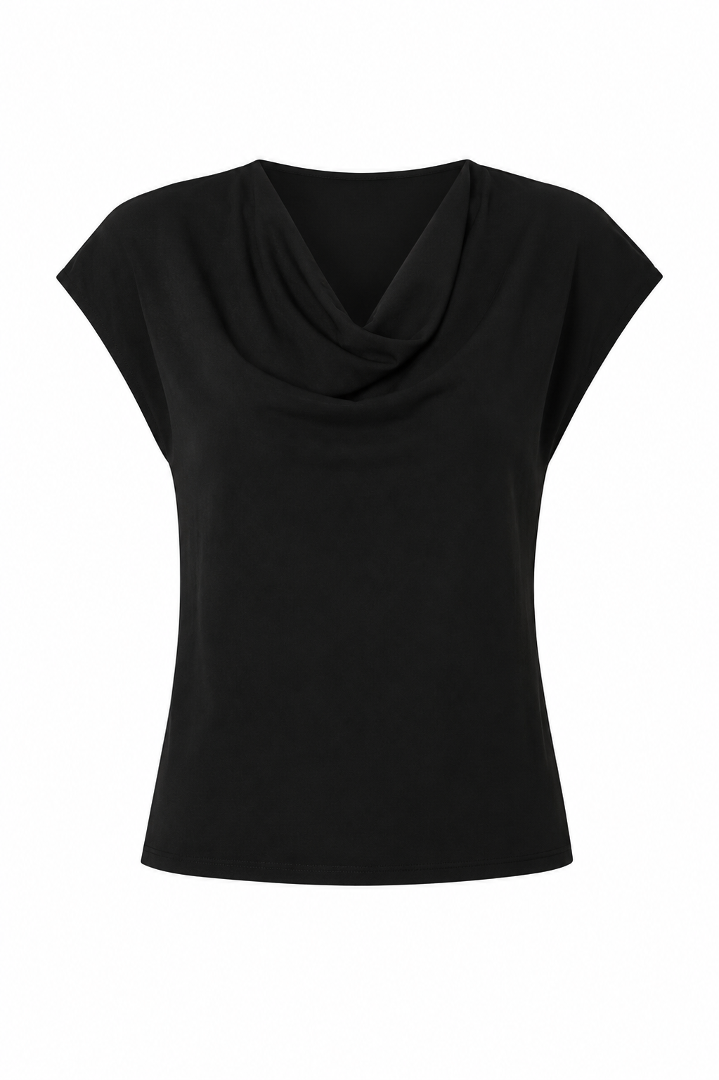 Cowl Neck Dolman Sleeve Top