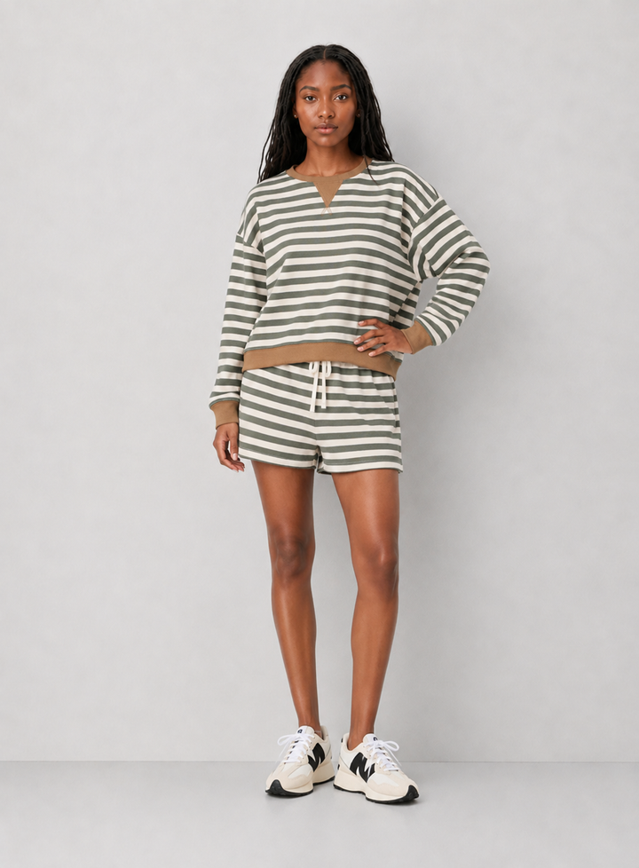 Preorder Z Supply Low Key Stripe Short