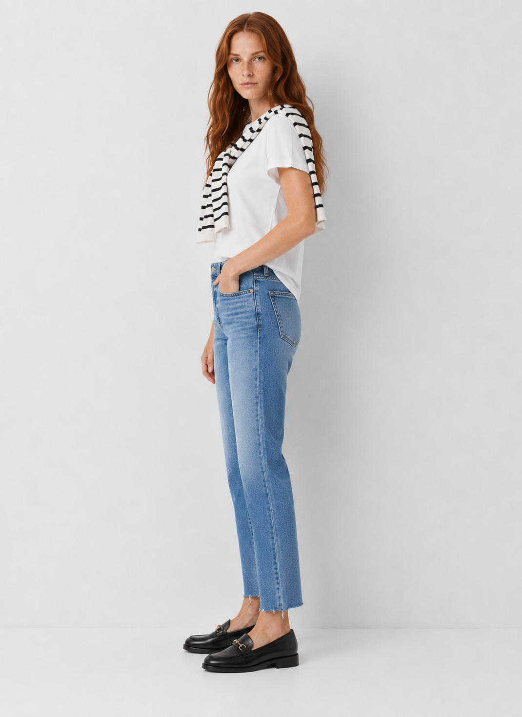 Pistola Charlie High Rise Straight Jeans - Rhythm Vintage