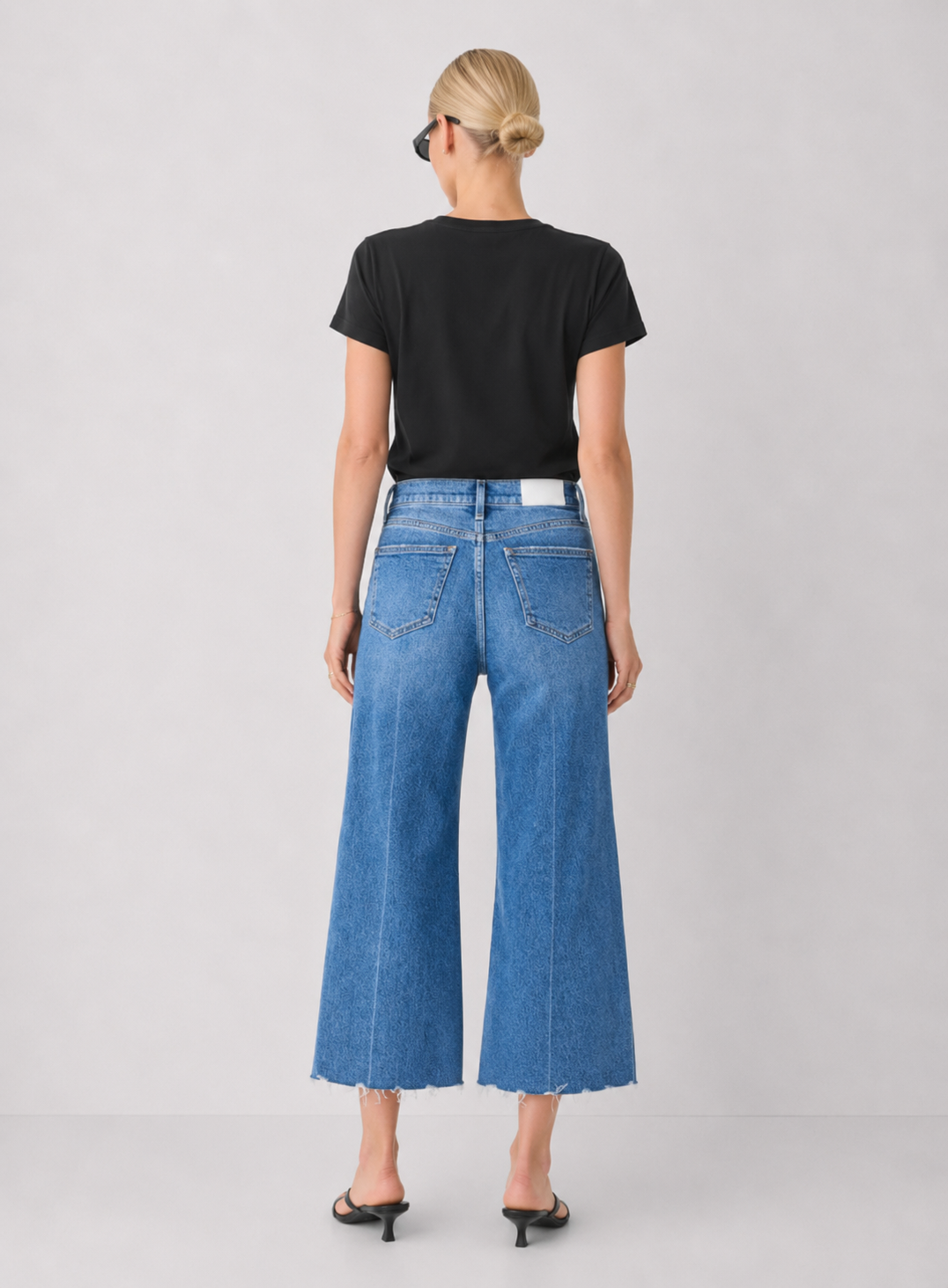 Pistola Lana Crop High Rise Ultra Wide Leg - Rhythm Vintage