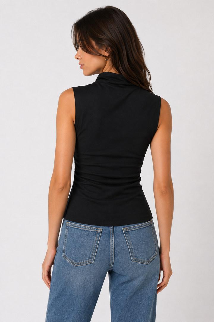 The Essential Mock Neck Top