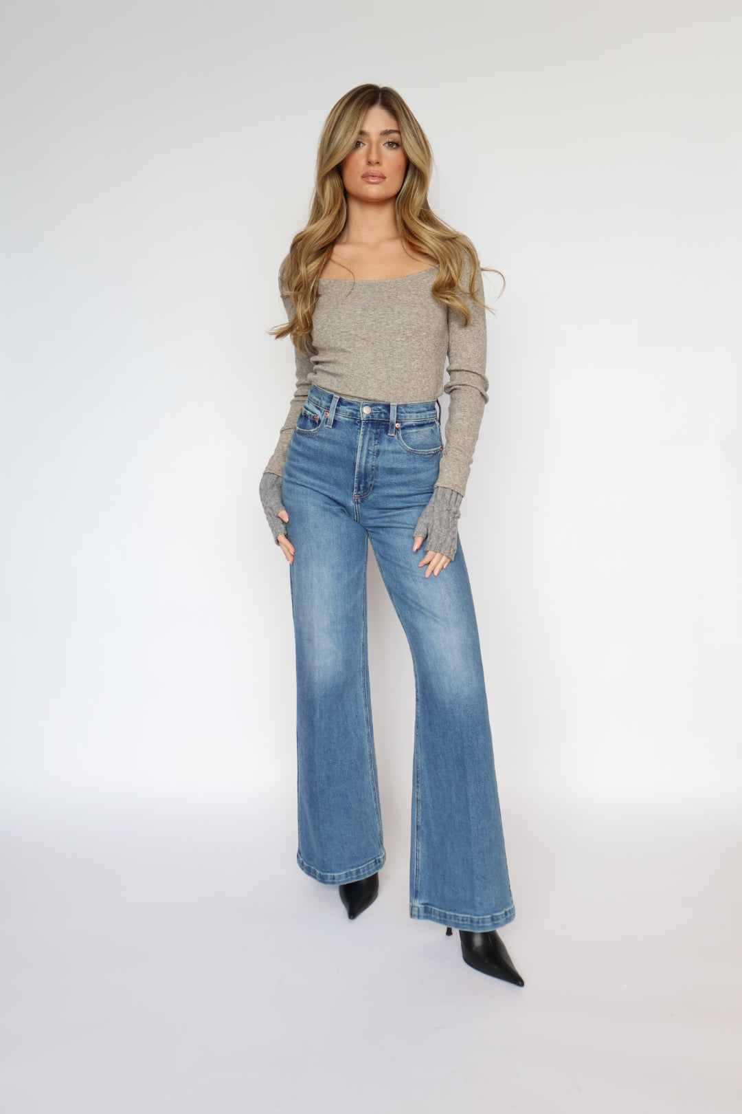 Cliffside Long Sleeve Knit Top