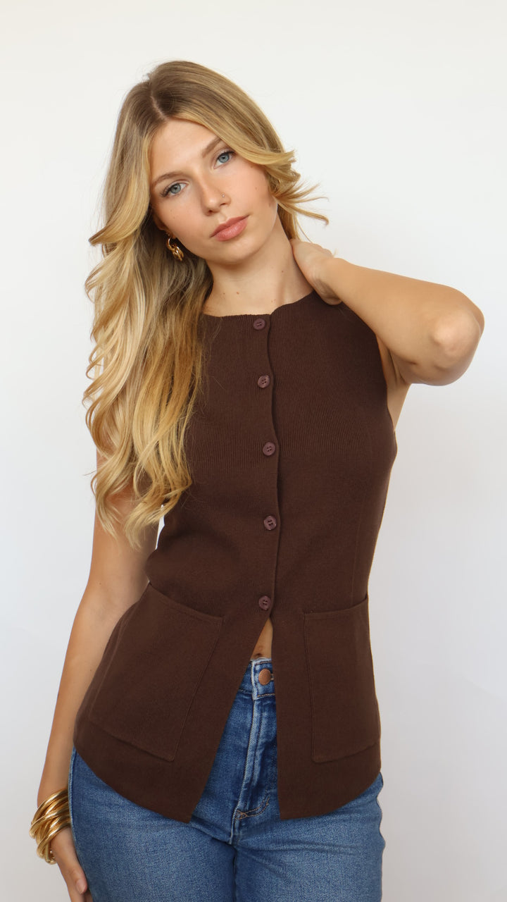 Classic Sleeveless Waistcoat