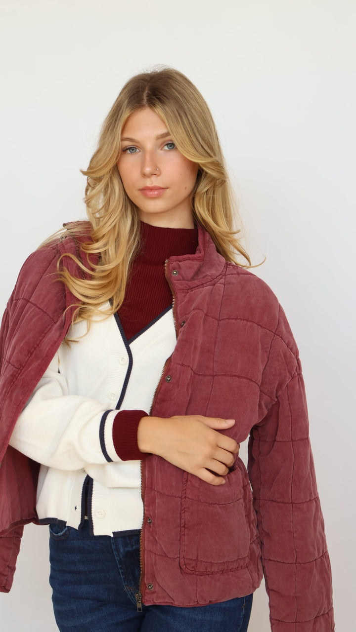 Thread & Supply Brina Quilted Puffer Jacket