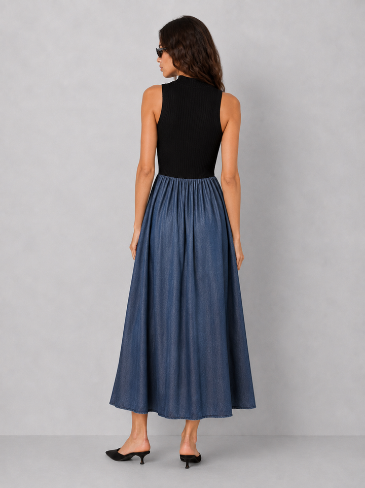 Elan Audrey Mixed Media Maxi