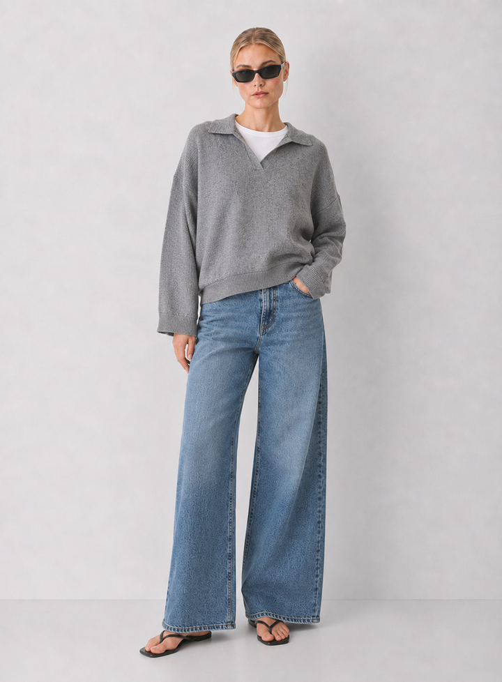 The Essential Collared Knit