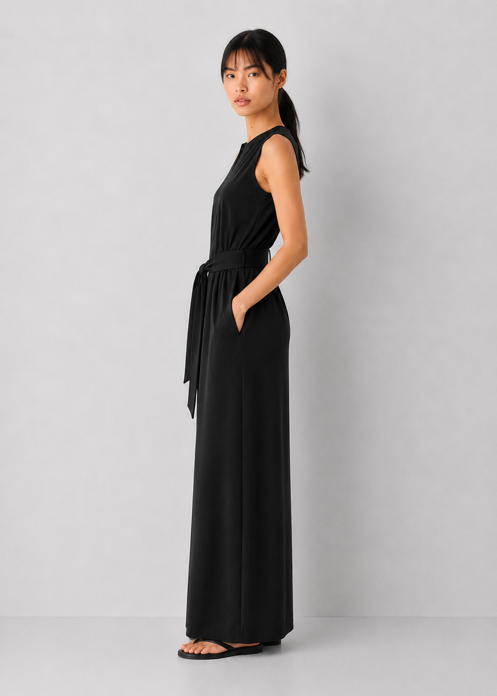 Charlotte Belted Maxi Dress