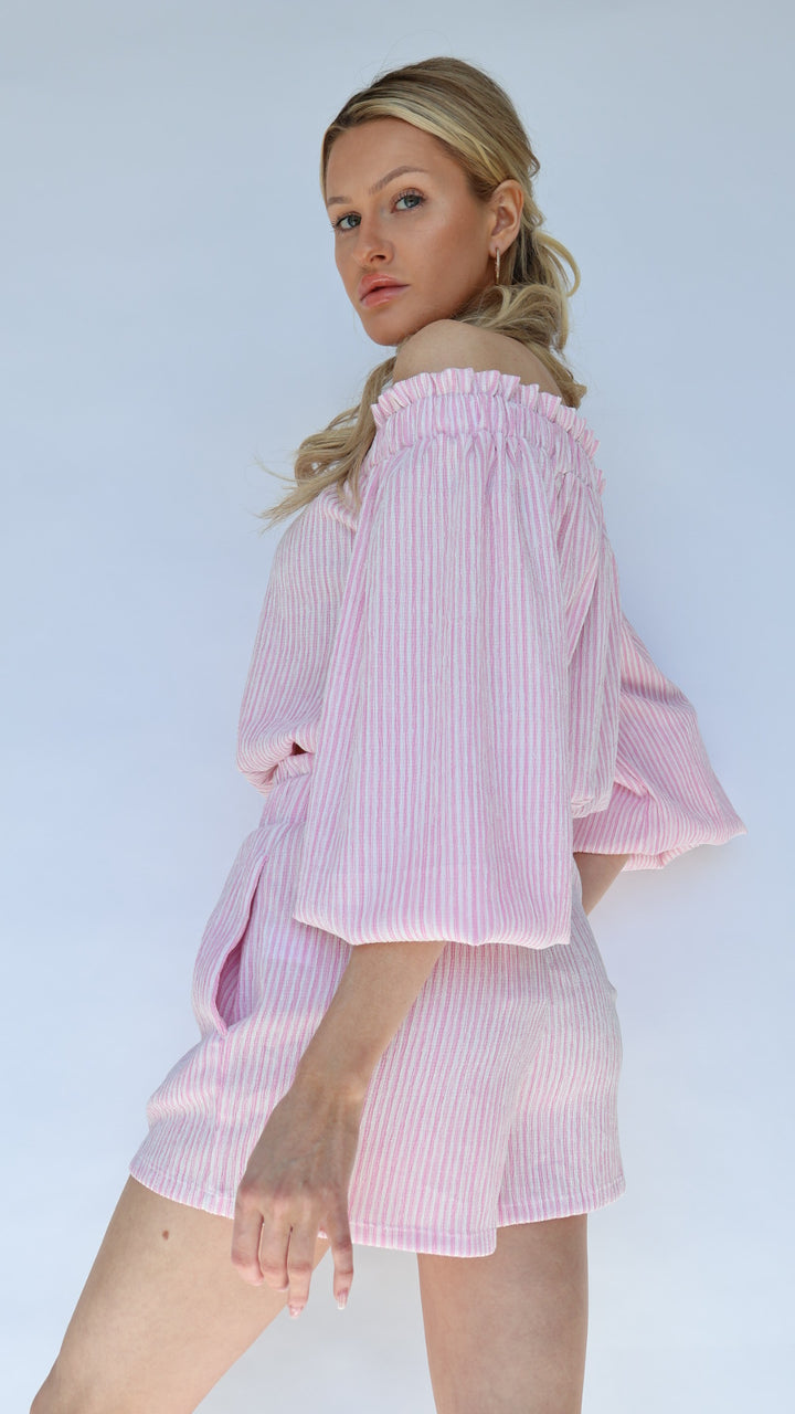 Emerson Stripe Shorts