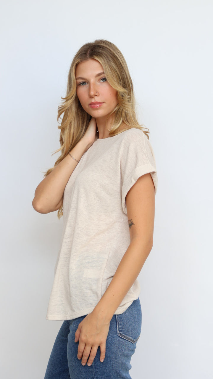 Women’s Rolled Sleeve T-Shirt