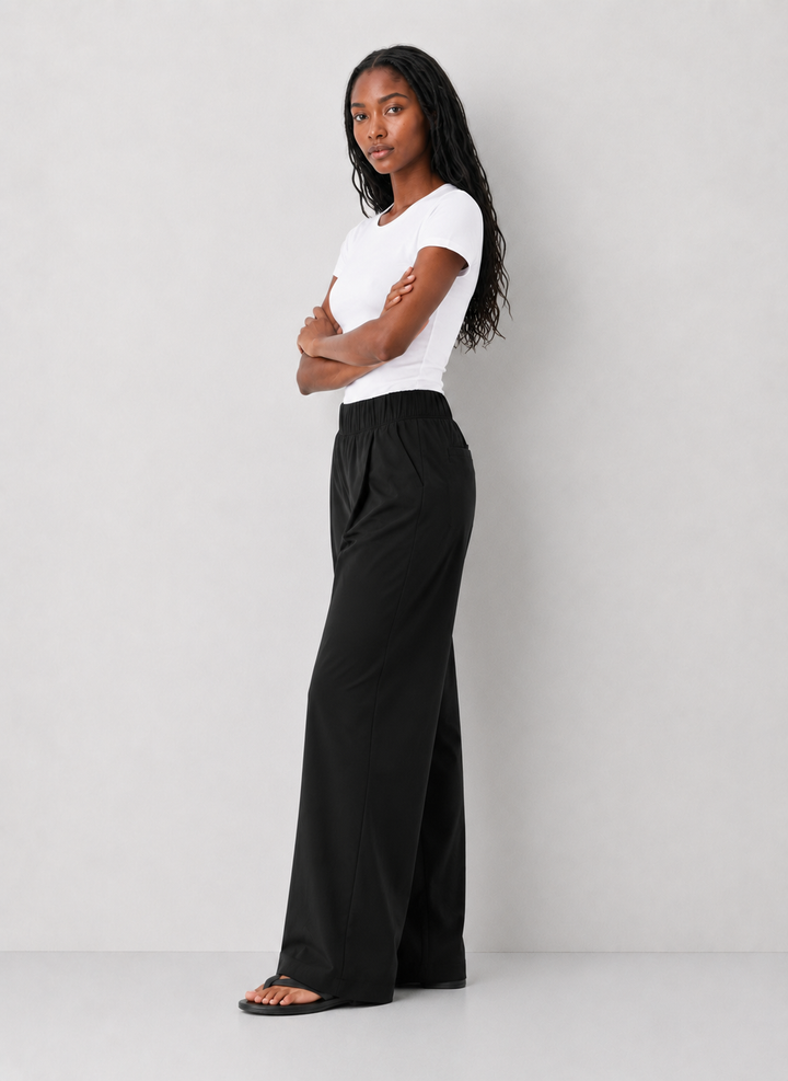 Beyond Yoga Easy Wide Leg Track Pants