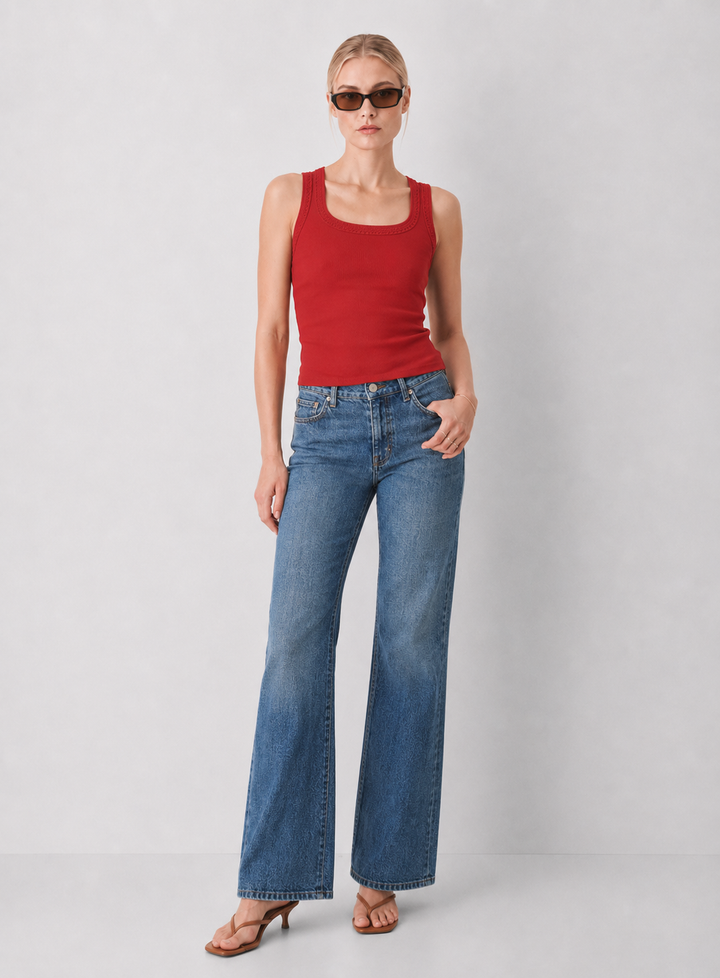 Z Supply Larkin Embroidered Tank