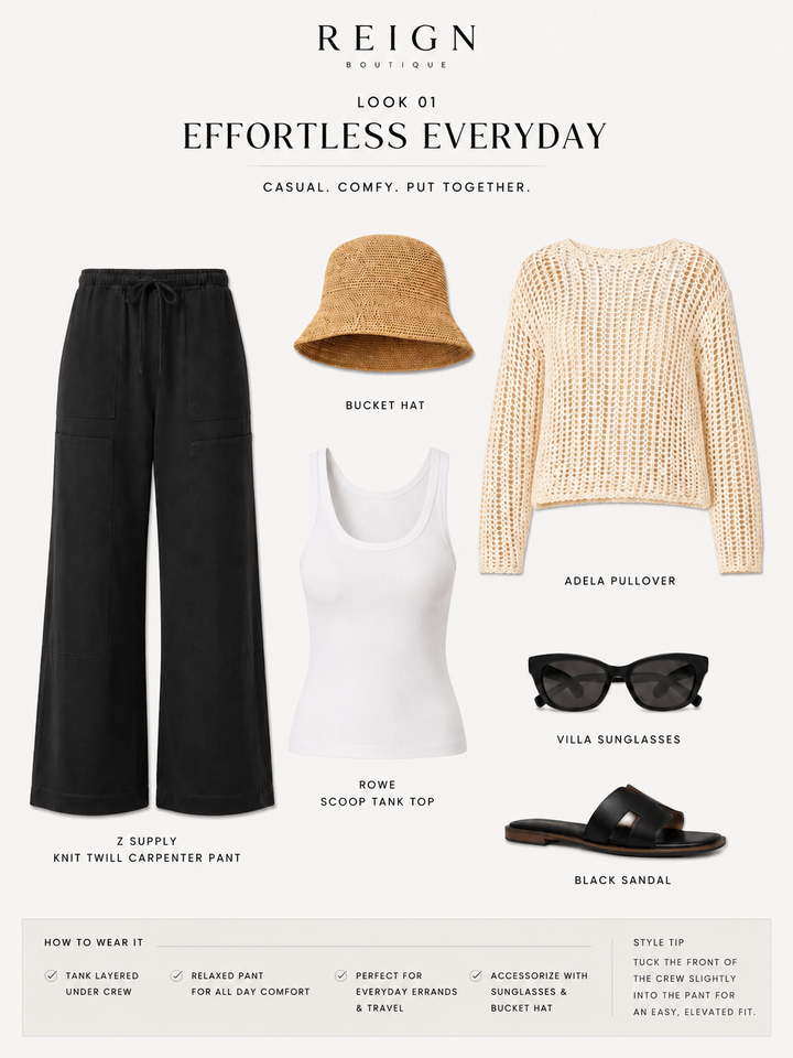 Click through the ways to style your outfits