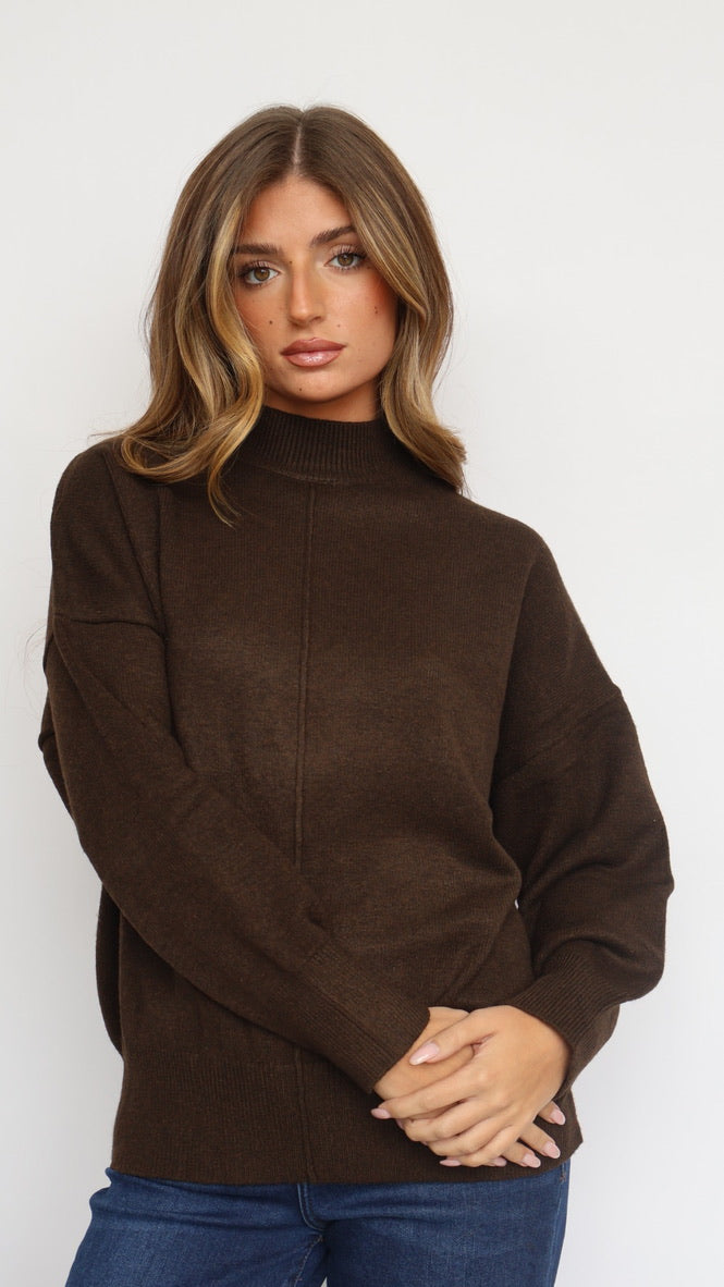 Heritage Mock Neck Sweater
