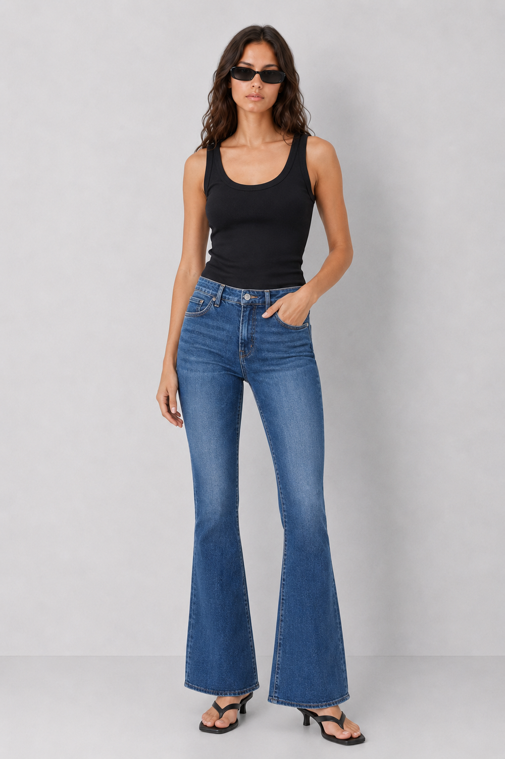 Blair Mid Rise Slim Bootcut