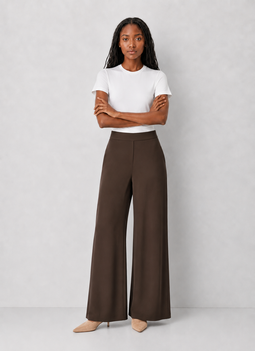 Preorder Pull-on Wide Leg Pants