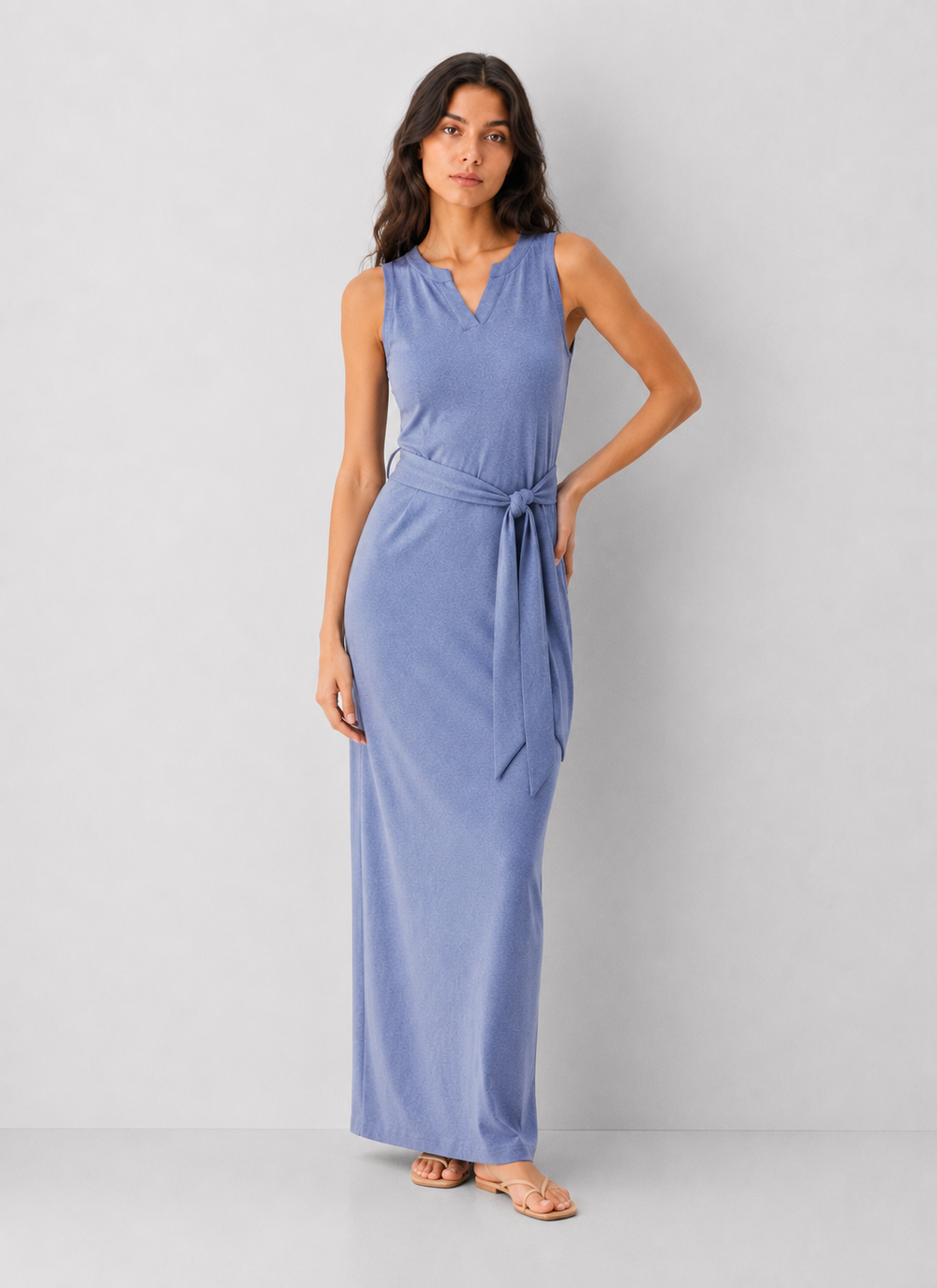 Charlotte Belted Maxi Dress