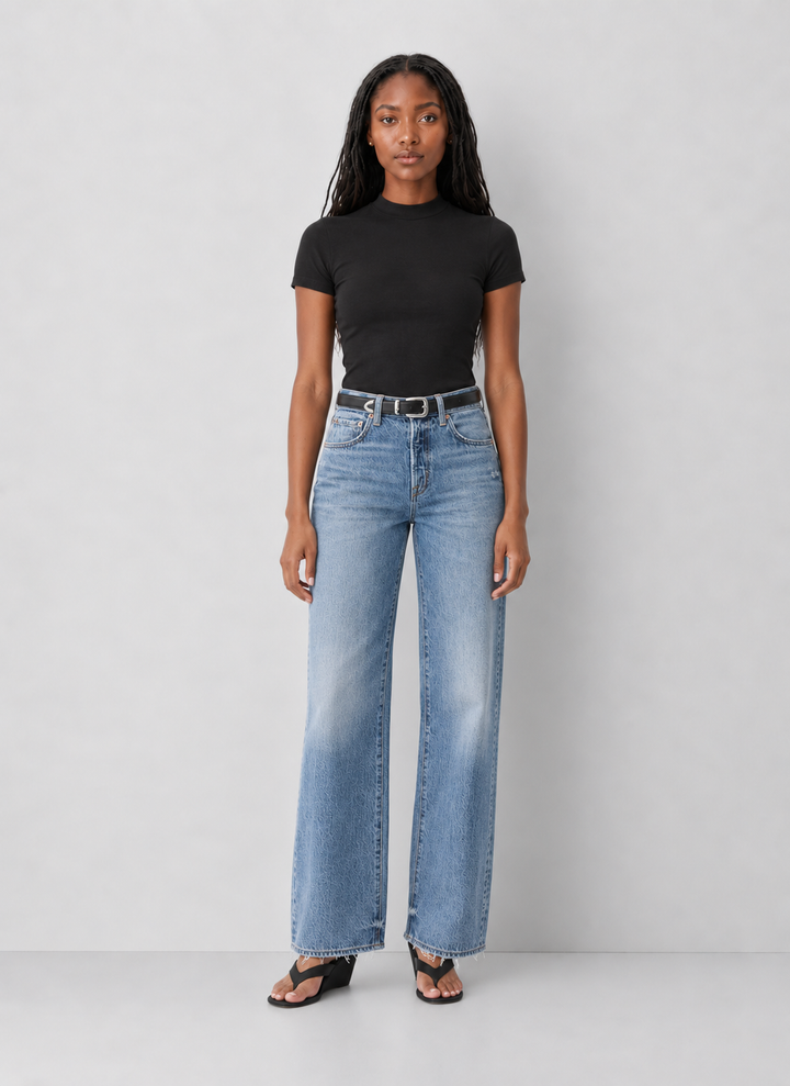 Pistola Harlowe Relaxed Baggy Jeans