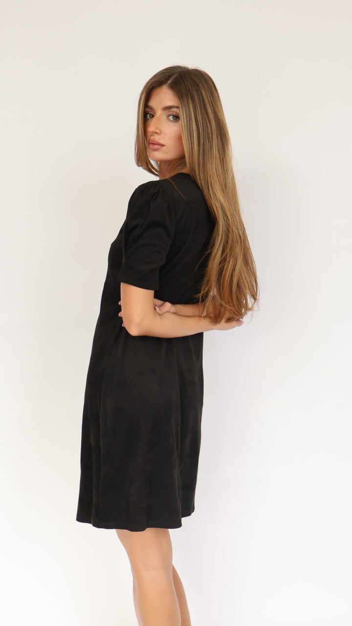 Vegan Suede Dress