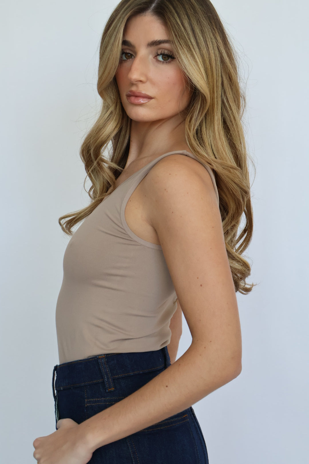 Reversible Contour Tank Top One Size