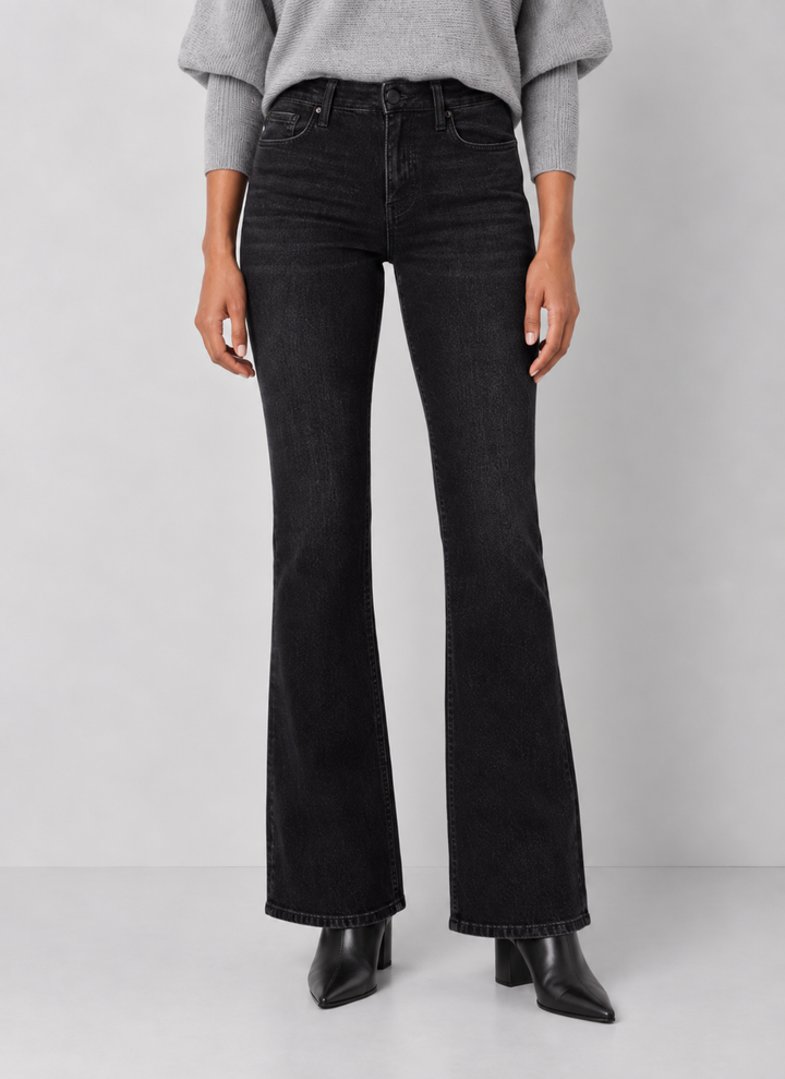 Flying Monkey Mid Rise Bootcut Jeans