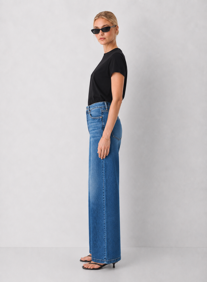 Pistola Lana High Rise Ultra Wide Leg Jeans - SOHO