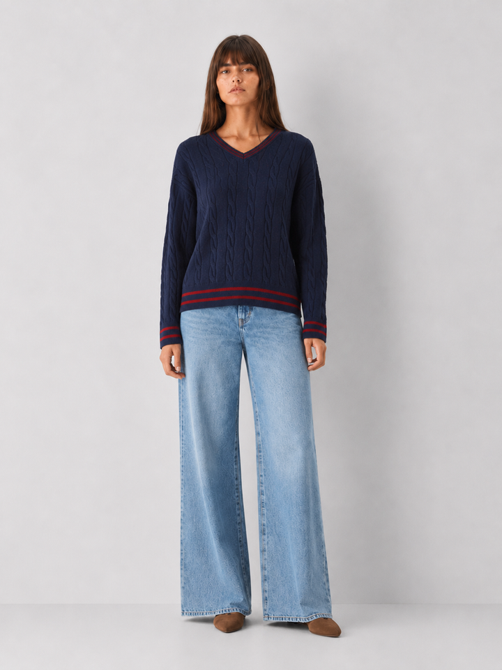 Parker Cable Knit Sweater