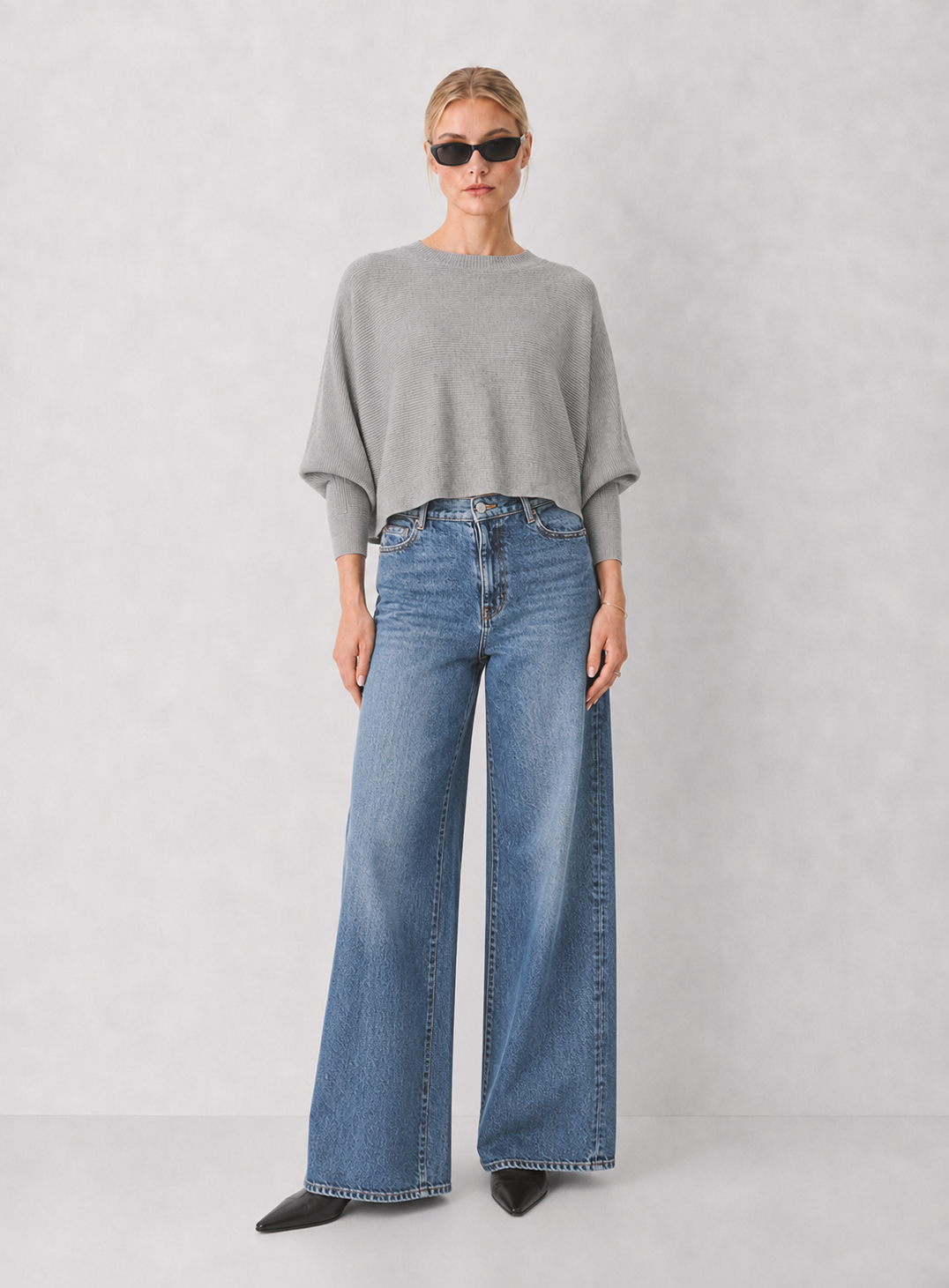 Dolman Sleeve Sweater Top