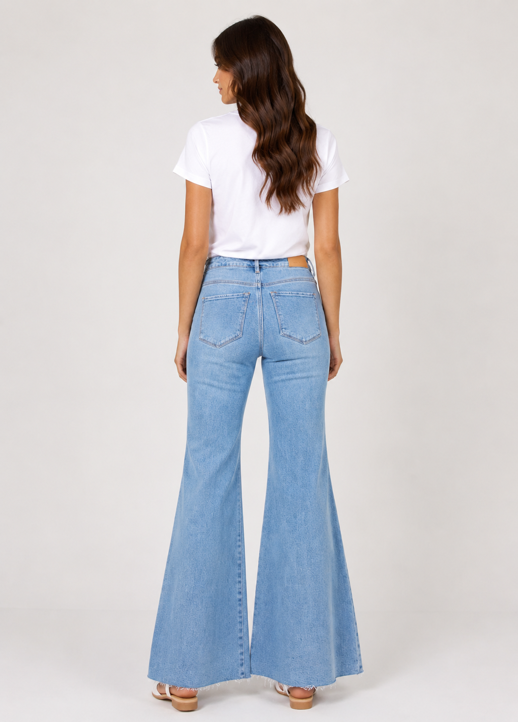 Dear John Hendrix High Rise Wide Leg Jeans Hillcress Wash