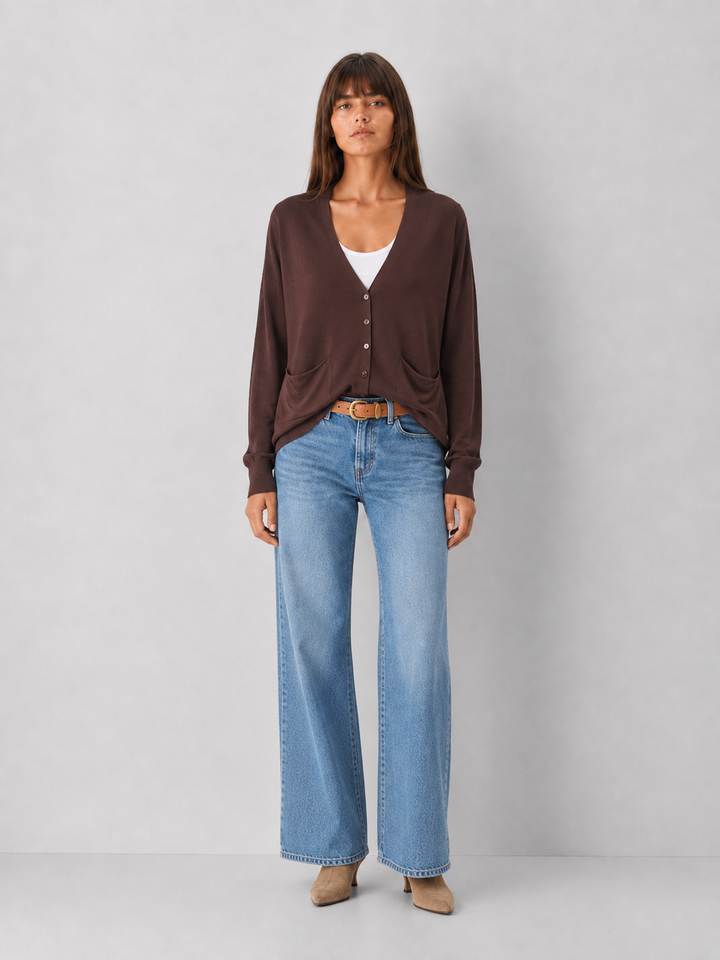 Fine Knit Cardigan