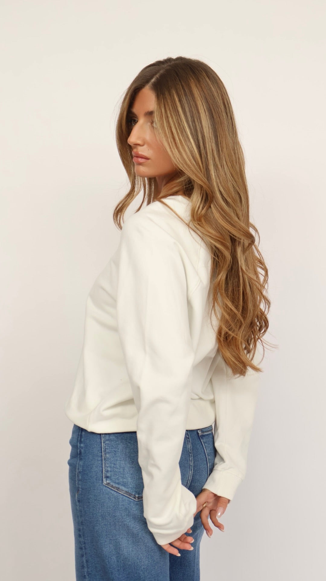 The Perfect Cotton Crew Neck Sweatshirt