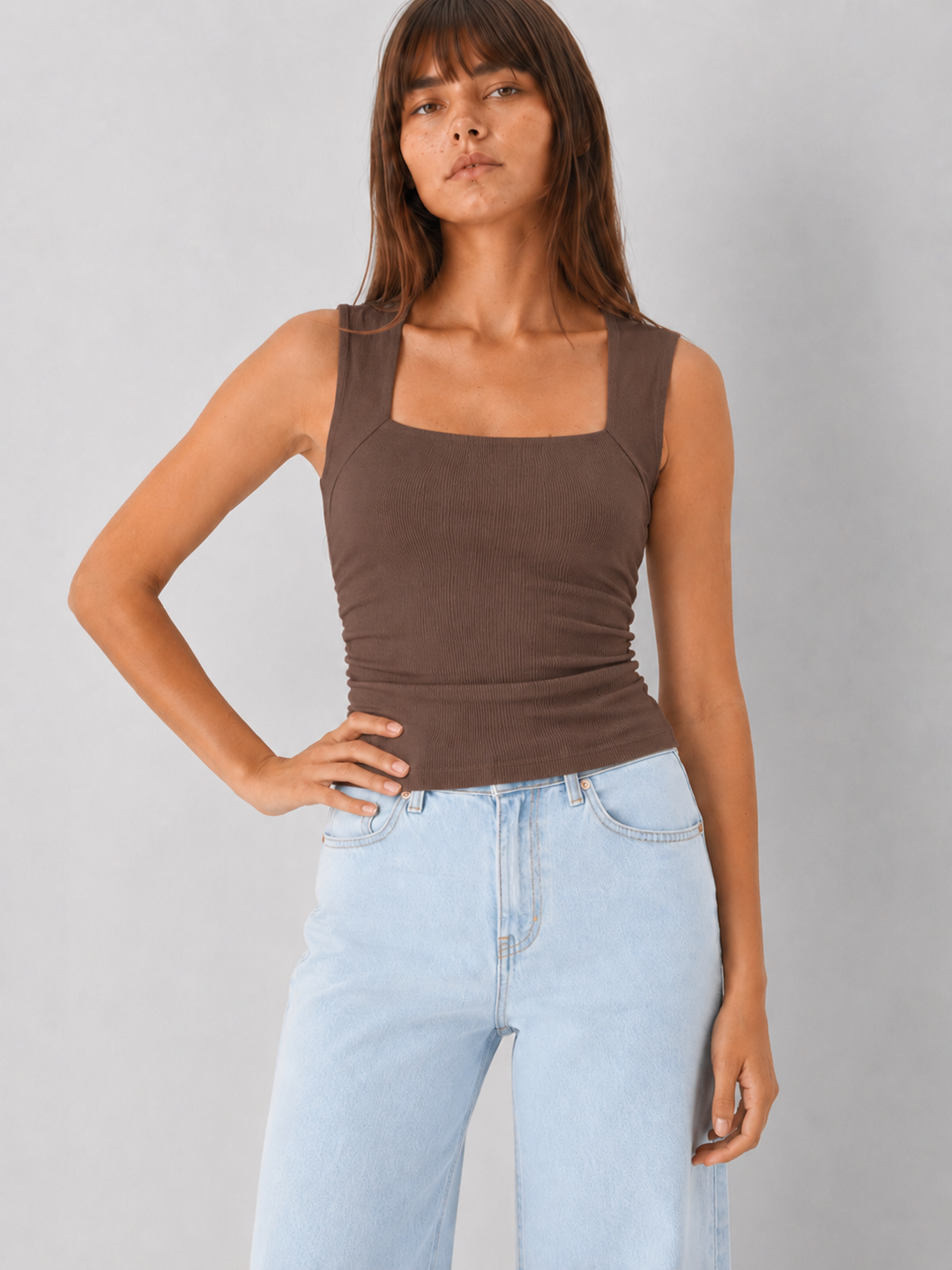 Preorder Effortless Ruched Top