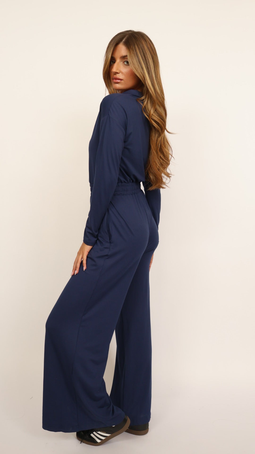 Claire Zipper Jumpsuit