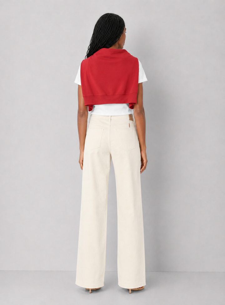 Dear John Denim Fiona Wide Leg Jeans – Wheat