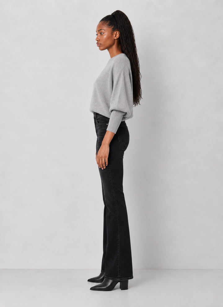 Flying Monkey Mid Rise Bootcut Jeans
