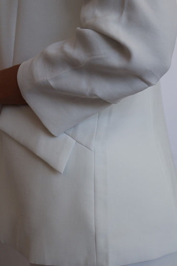 Amy Ruched Sleeve Blazer