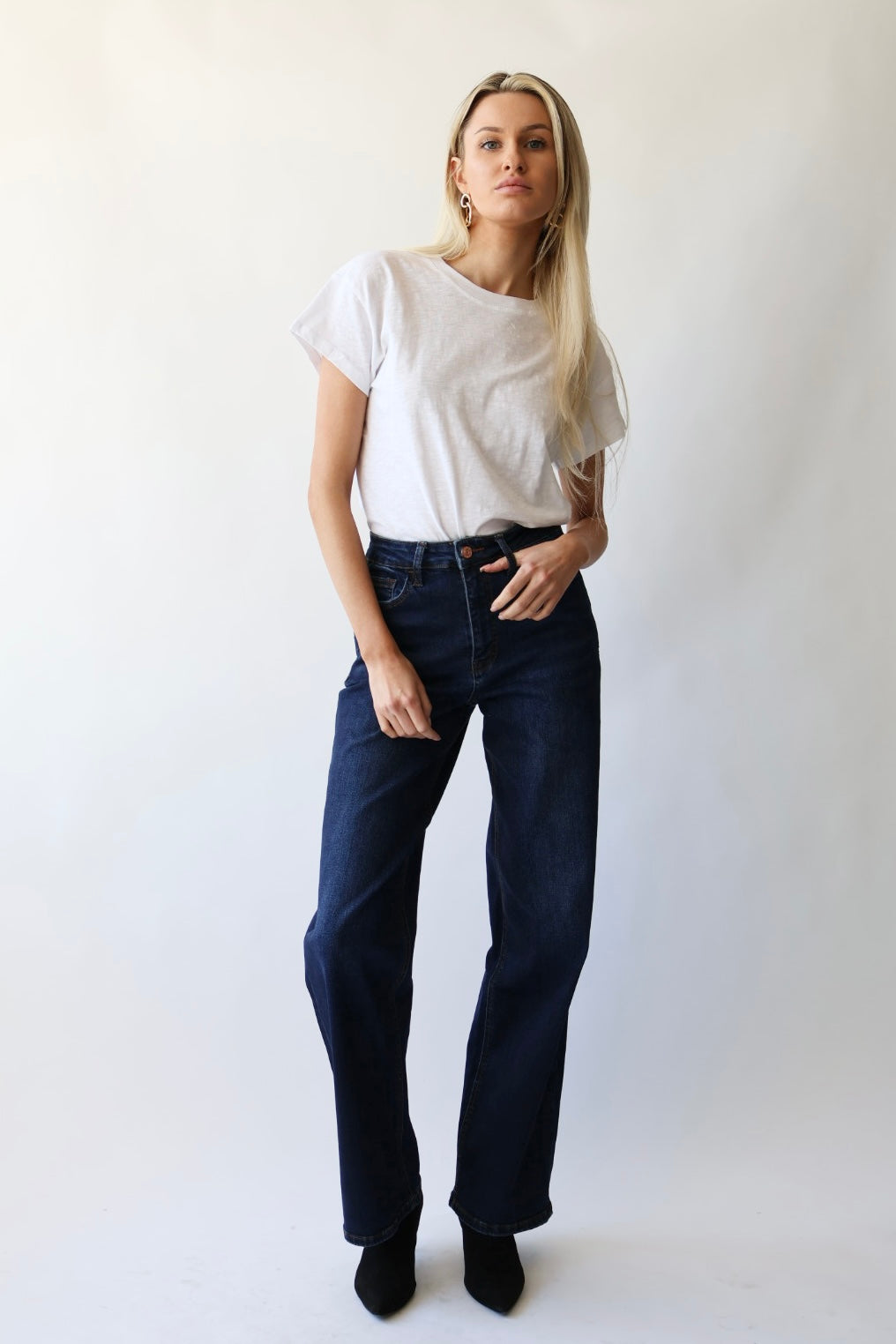 Vintage Loose Fit Wide Leg Jean