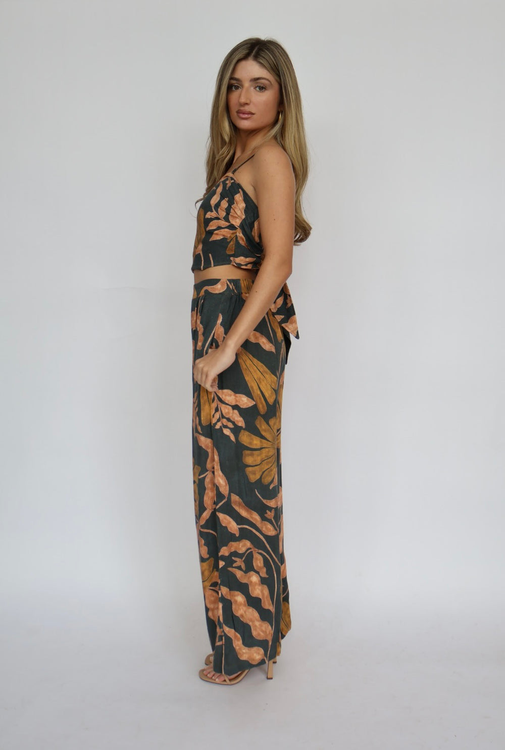 Pattern Palazzo Pants