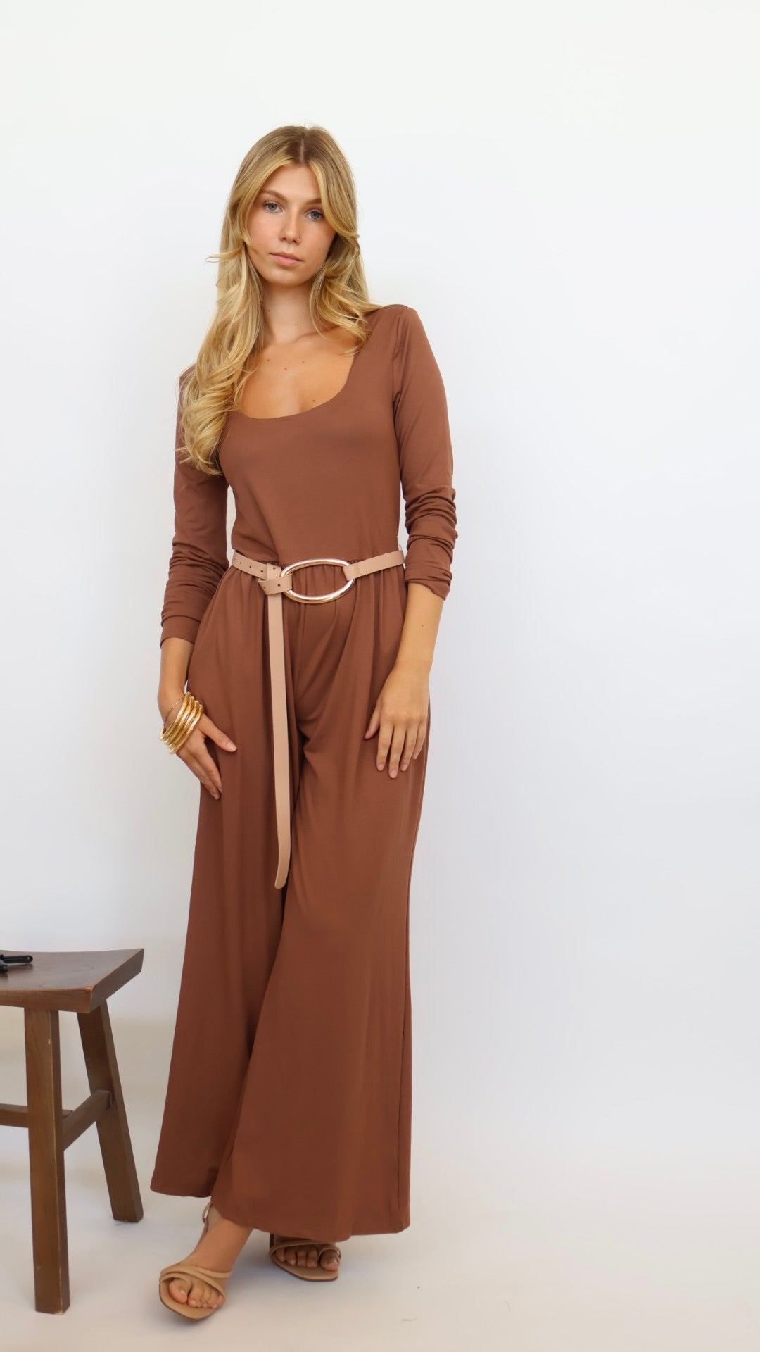 Emma Long Sleeve Everyday Jumpsuit
