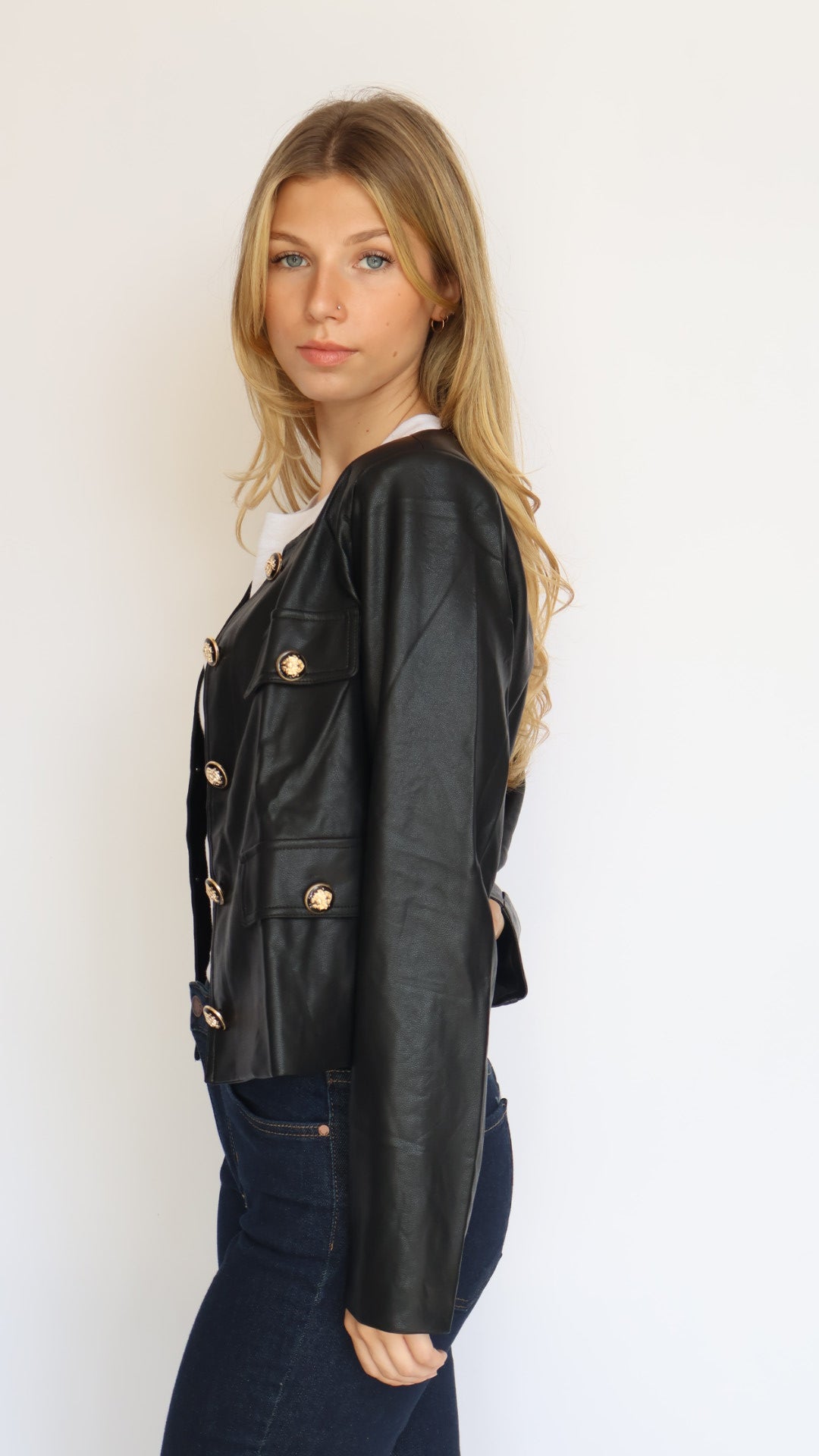 Vegan Leather Jacket