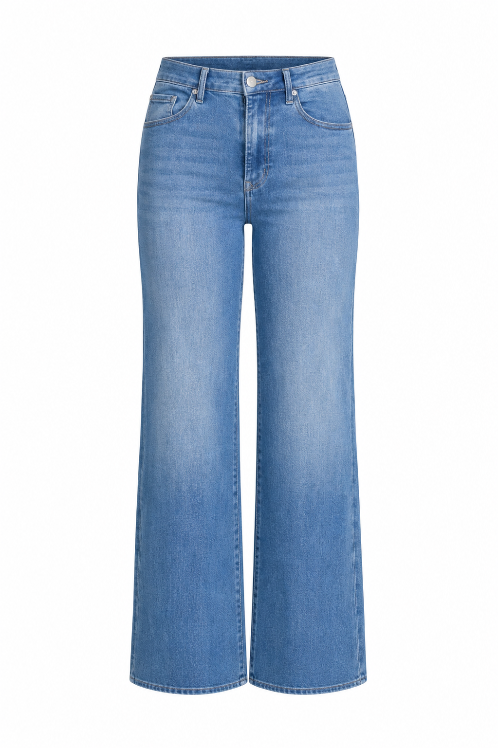 Dear John Denim Fiona Wide Leg Jeans - Fog Sky