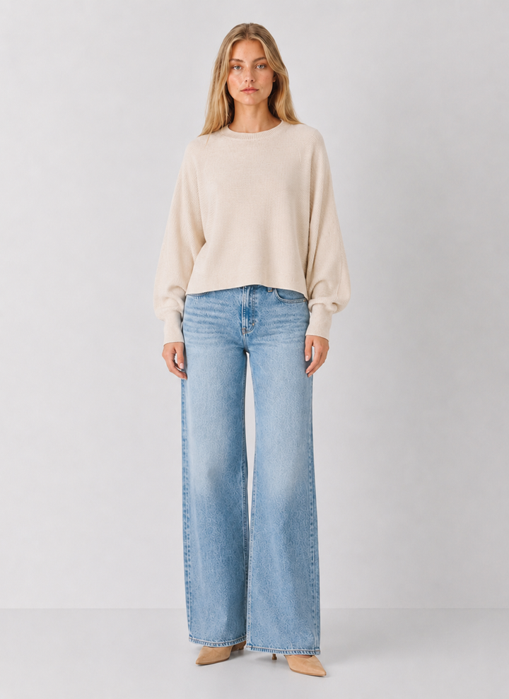 Dolman Sleeve Sweater Top