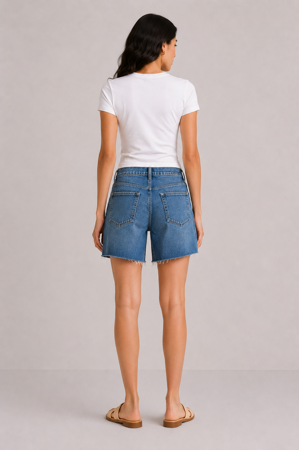 Just Black Denim Bermuda Short