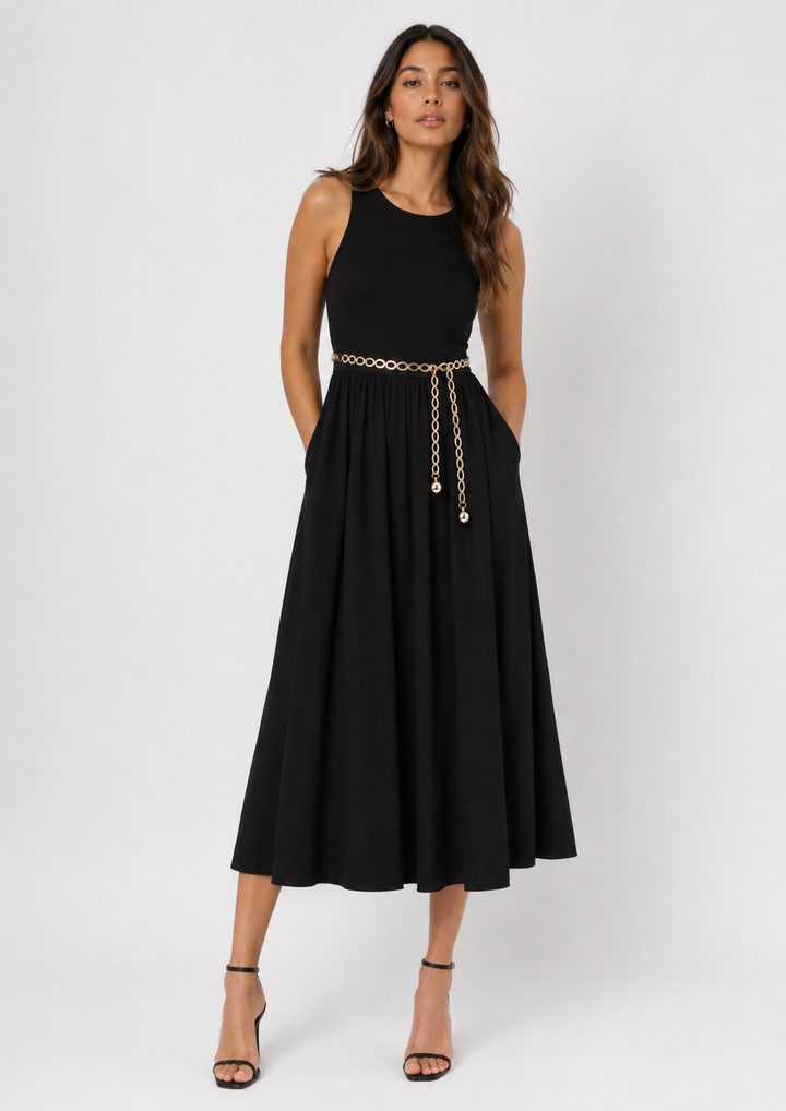 Oval Link Chain Belt