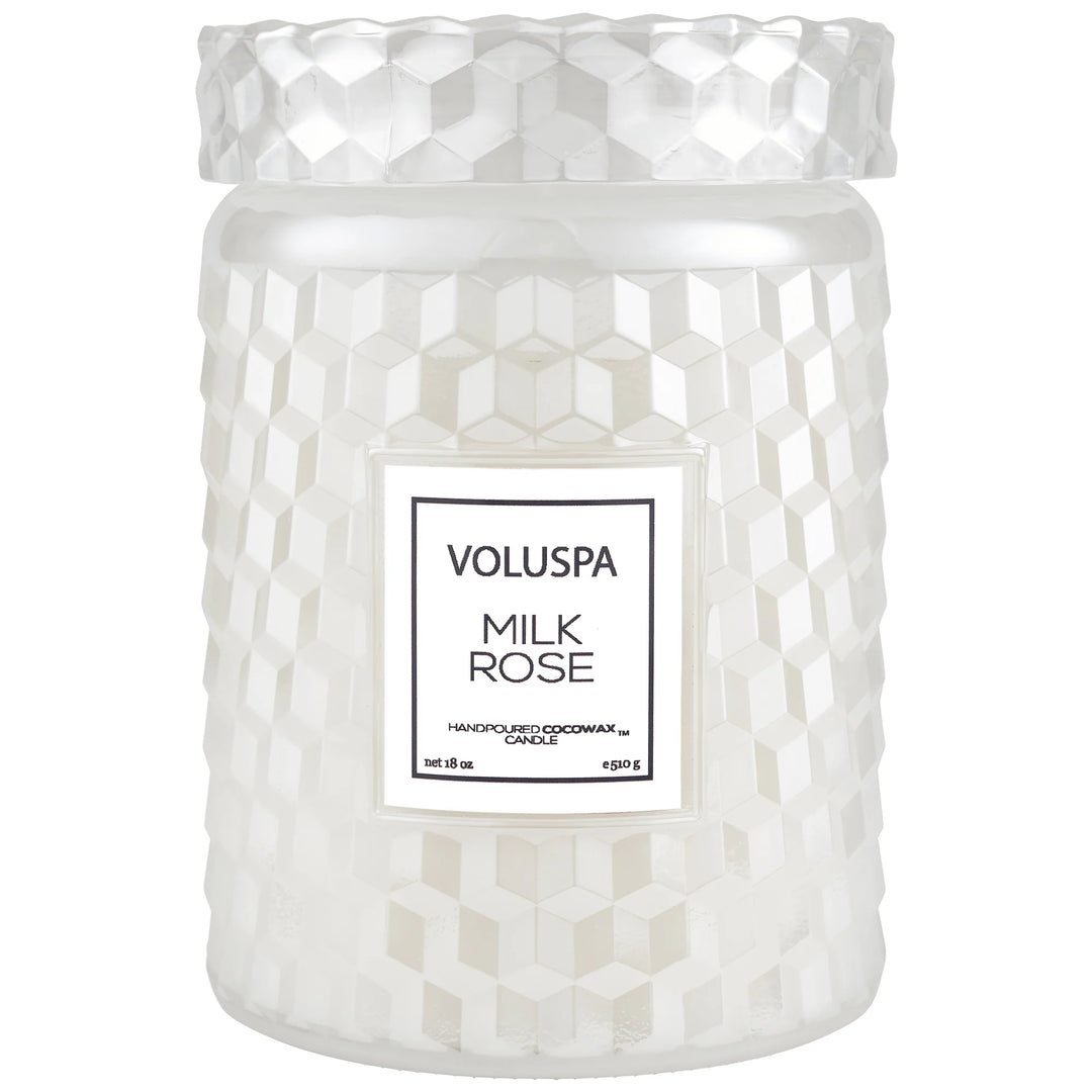 Voluspa Milk Rose Large Jar
