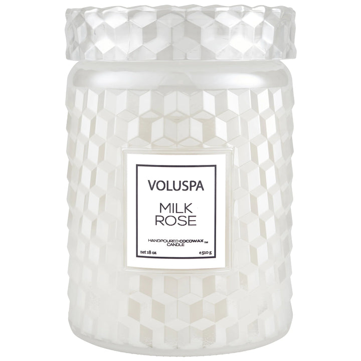 Voluspa Milk Rose Large Jar