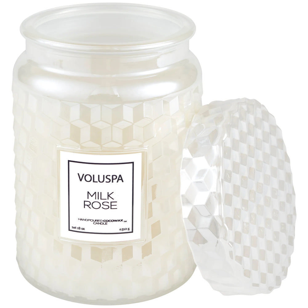 Voluspa Milk Rose Large Jar