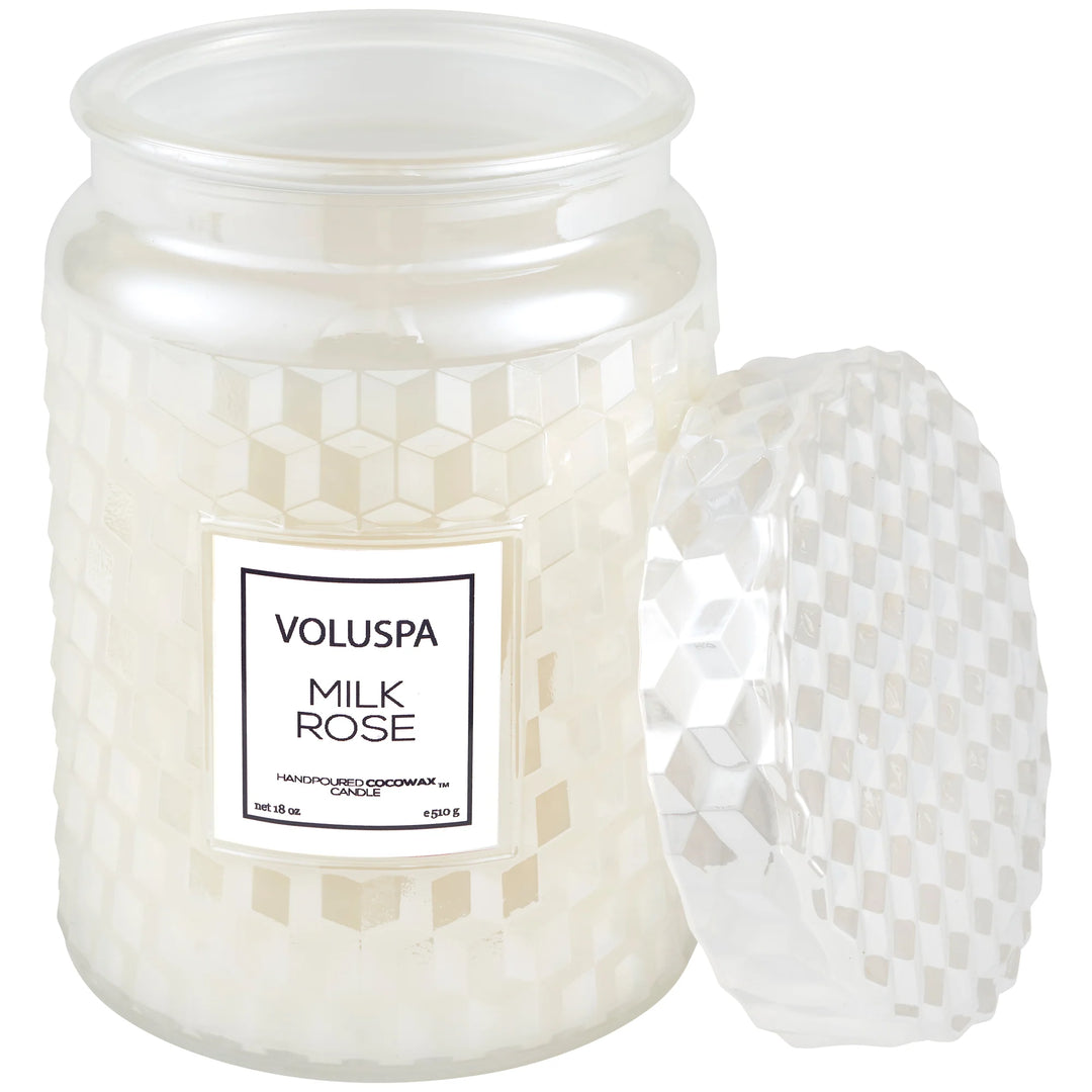 Voluspa Milk Rose Large Jar