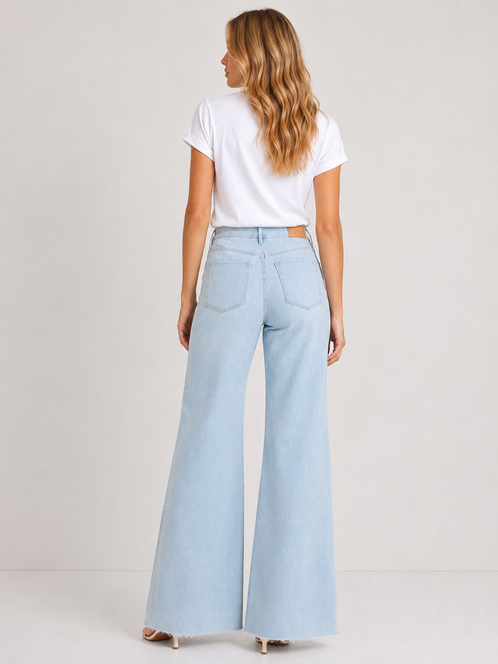 Dear John Denim Fiona Railroad Pinstripe Jeans