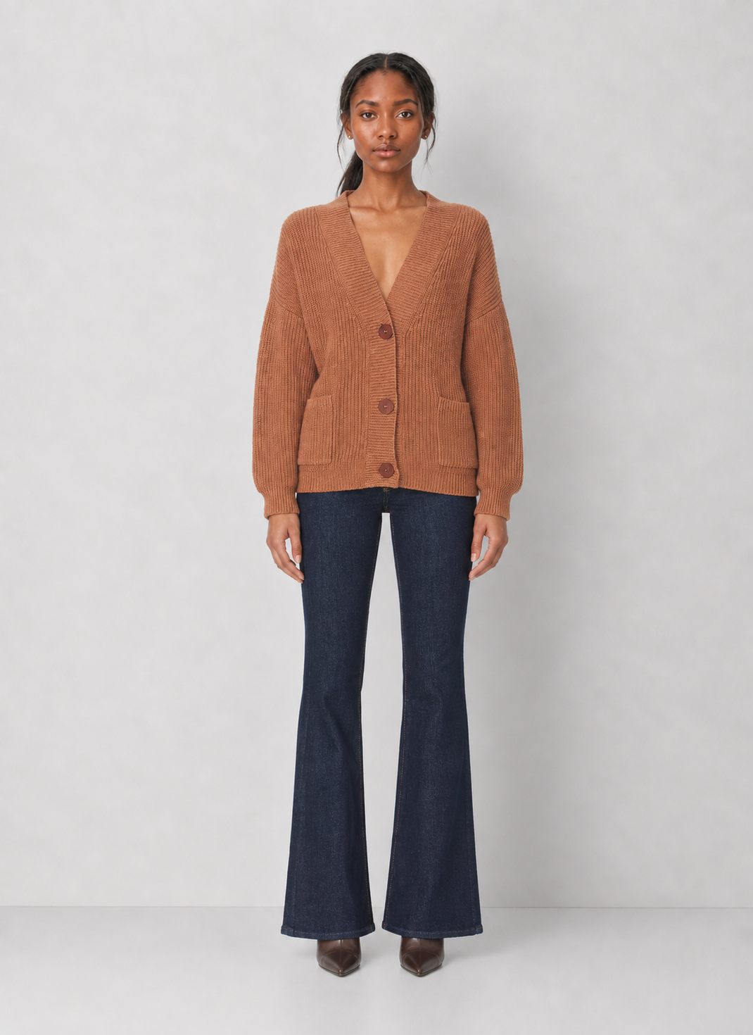 525 Celeste Relaxed Pocket Cardigan
